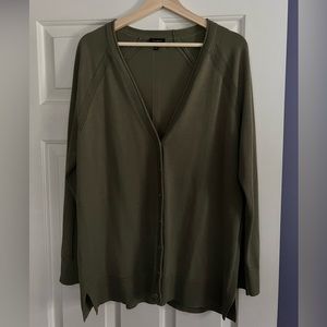 Cute cover sweater with eyelet details